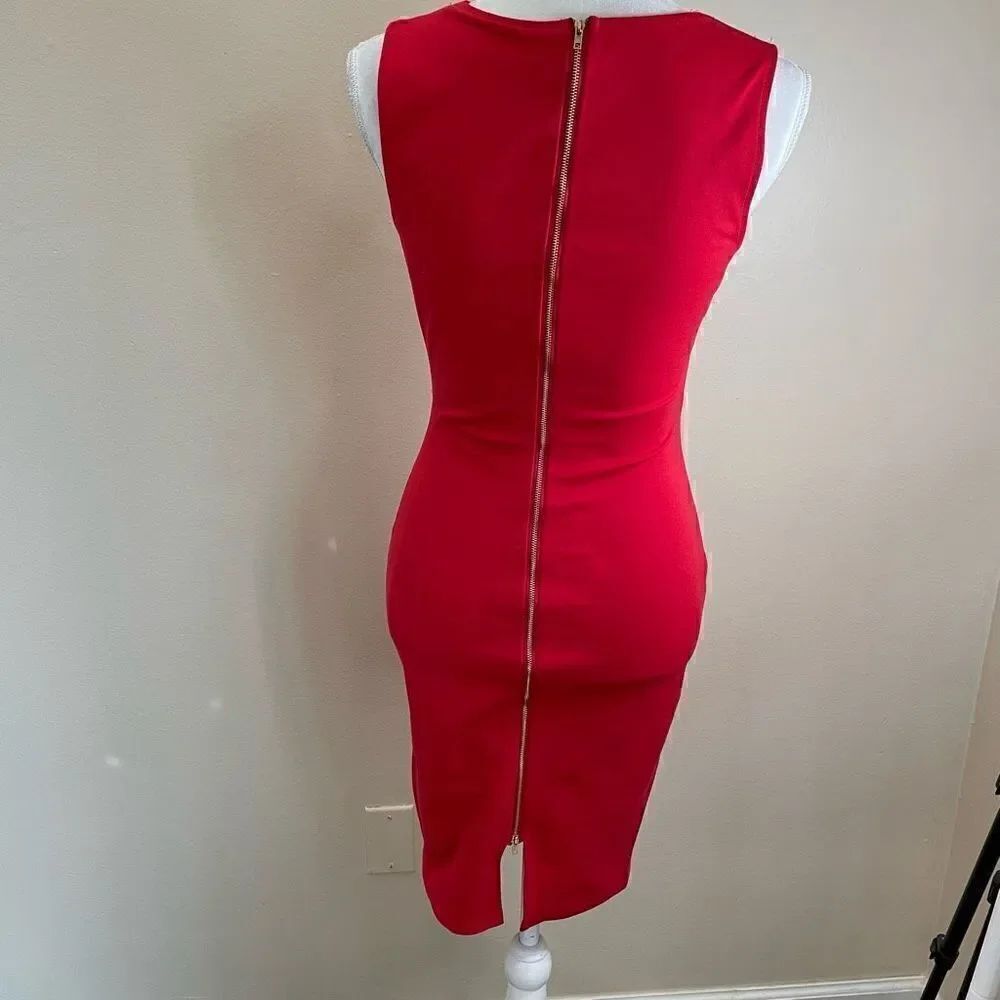 Lulus|Bodycon| Gold Zipper back - Picture 9 of 14